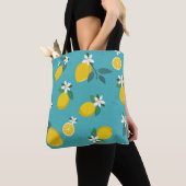 lively lemons tote bag トートバッグ (クローズアップ)