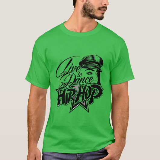 LIVEO ダンス ヒップホップ ボーイ Tシャツ (正面)