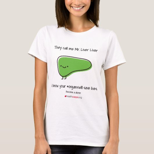 Liver.ai氏 Tシャツ (正面)
