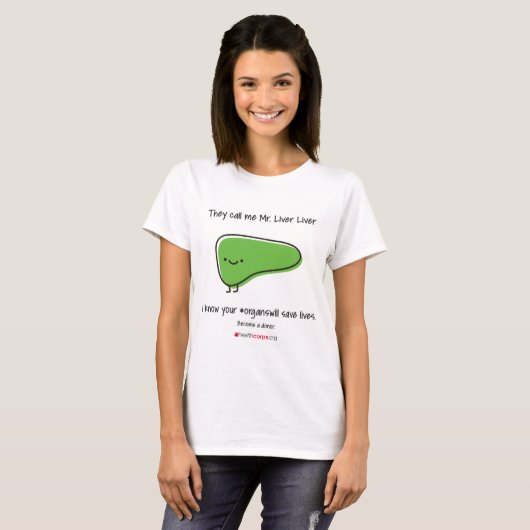 Liver.ai氏 Tシャツ (正面フル)