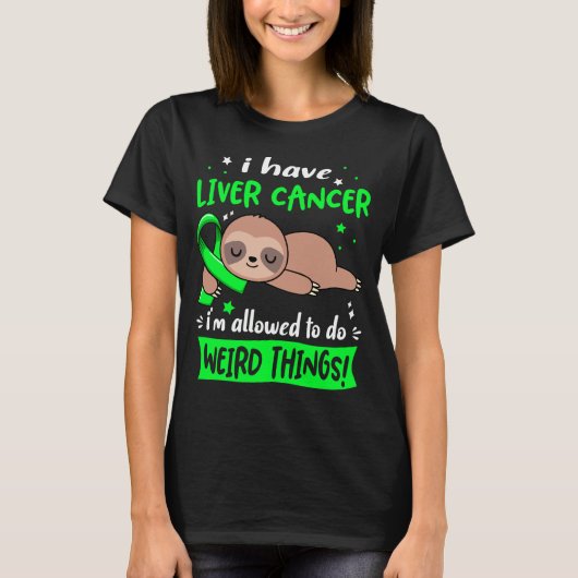Liver Cancer Awareness Month Ribbon Gifts Tシャツ (正面)