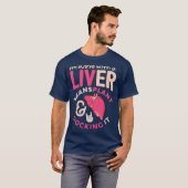 Liver Transplant Tshirt Im Living With A Liver Tシャツ (正面フル)