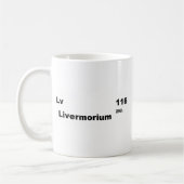 livermorium コーヒーマグカップ (左)