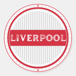 Liverpool City Pride Emblem – English Identity ラウンドシール