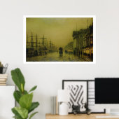 Liverpool Docks Customs House and Salthouse Docks, ポスター (ホームオフィス)