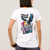 Lives Above LimitsイーグルTシャツ Tシャツ (裏面)