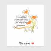 Lives and Shine Beyond Limitsフローラシール シール (シート)