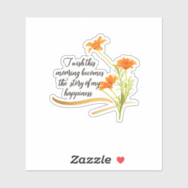 Lives and Shine Beyond Limitsフローラシール シール