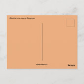 Livestock on a Road in Paraguay ポストカード (裏面)