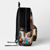 Livestock Show Horse Photo Customize プリントバックパック (左)