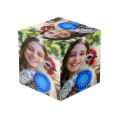 Livestock Show Poultry Photo Customize フォトキューブ (裏面アングル)