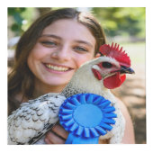 Livestock Show Poultry Photo Customize フォトキューブ (正面)