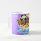 Livestreamのマグ コーヒーマグカップ (正面左)