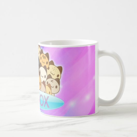 Livestreamのマグ コーヒーマグカップ (右)