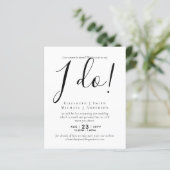 Livestreaming結婚式の招待 – 私が言うことを見る！ (スタンド正面)