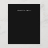 Livestreaming結婚式の招待 – 私が言うことを見る！ (裏面)