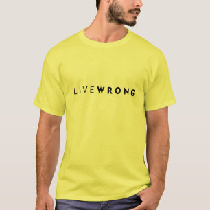 LIVEWRONG Tシャツ