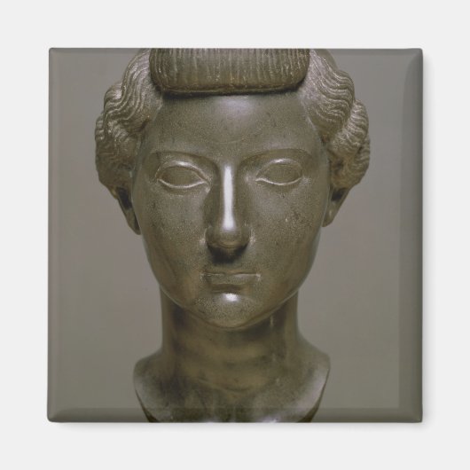 Livia Drusillaのヘッド(56 BC-29 AD)ローマ、c.30 B マグネット (正面)
