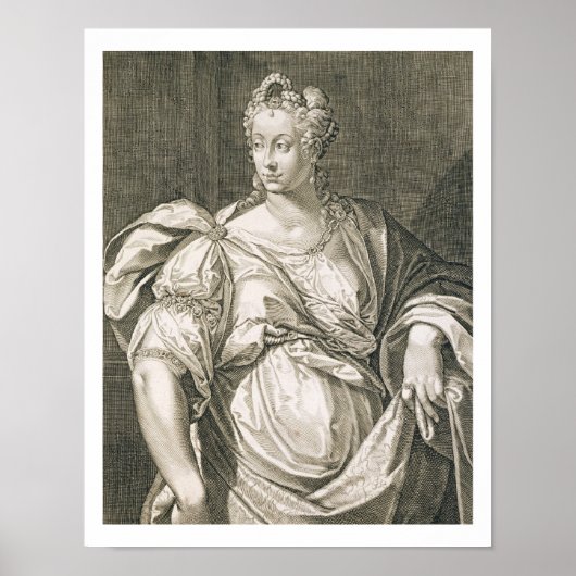 Livia Drusilla （紀元前55年 – AD 29年）オクタヴィアンの妻 ポスター (正面)