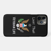 Livin'その退役軍人ライフApple iPhone 11ケース Case-Mate iPhoneケース (裏面(横))