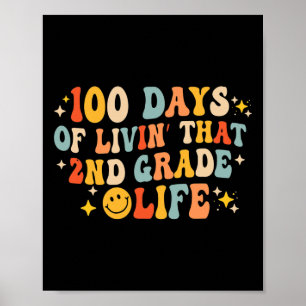 Livinの100日'その2番目の第2グレード100日 ポスター