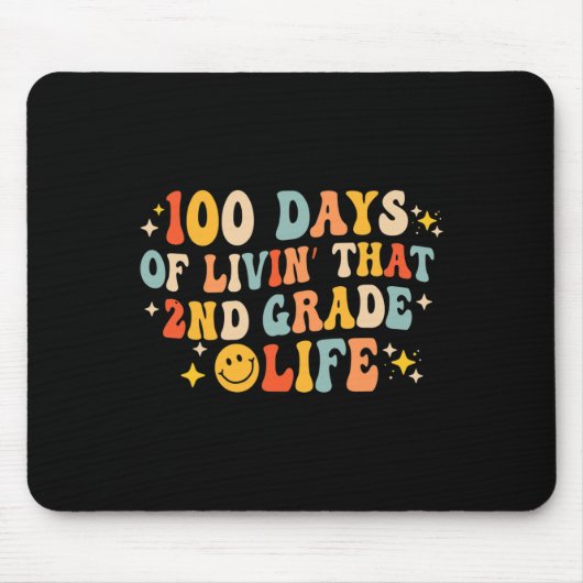 Livinの100日'その2番目の第2グレード100日 マウスパッド (正面)