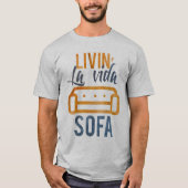 Livinのlaのvidaのソファー Tシャツ (正面)