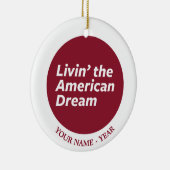Livinアメリカン・ドリーム2 セラミックオーナメント (右)