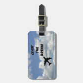 Livin'ザドリームIDラベル ラゲッジタグ (正面縦)