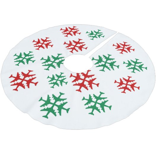 Livin夢の木のスカート ブラッシュドポリエステルツリースカート (アングル)