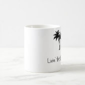 Livin豊かな生活、やし コーヒーマグカップ (中央)