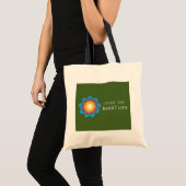 Livin Bahá'íの生命 トートバッグ (正面(商品))