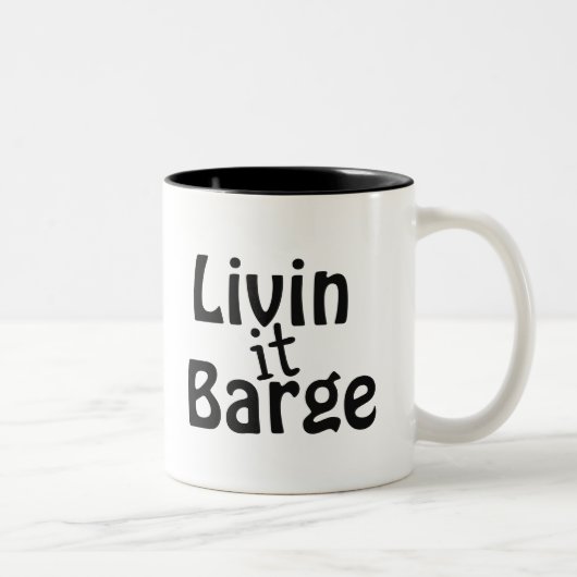 Livin it Barge ツートーンマグカップ (右)
