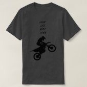 Livin Life Wide Open Tシャツ (デザイン正面)