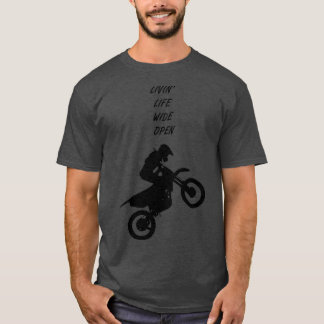 Livin Life Wide Open Tシャツ