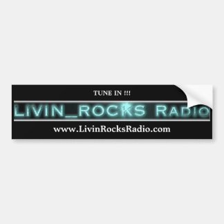 Livin_Rocksのラジオ局TKKR 247のバンパーステッカー バンパーステッカー