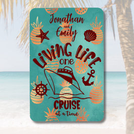 Living パーソナライズされた Life One Cruise at a time Door マグネット