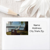 「LIVING AT THE LAKE」ラベル ラベル (インサイチュ)