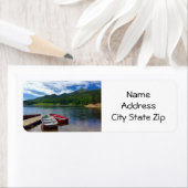 「LIVING AT THE LAKE」ラベル ラベル (インサイチュ)