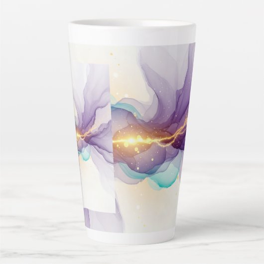 Living Blueprint Latte Mug カフェラテマグ (正面)