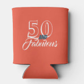 Living Coral 50と素晴らしい誕生日パーティー 缶クーラー (裏面)