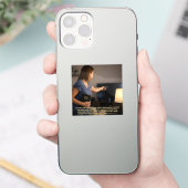 Living faithfully is enough シール (スマートフォン)