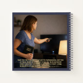 Living faithfully is enough ノートブック (裏面)