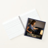 Living faithfully is enough ノートブック (内部)