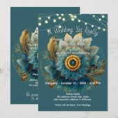 Living Field | Mandala 招待状 (正面/裏面)