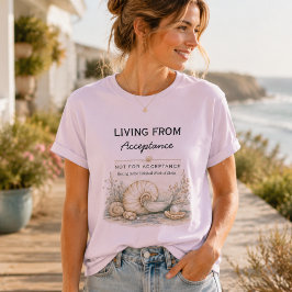 Living From Acceptance – クリスチャンTシャツ トライブレンドTシャツ