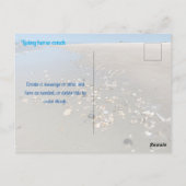 Living Horse Conch Florida Wildlife Photography ポストカード (裏面)