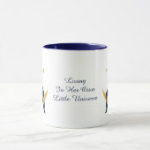 Living In Her Own Little Universe Ceramic Mug マグカップ (中央)