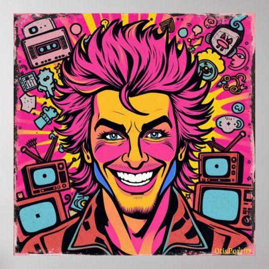 LIVING IN THE EIGHTIES-10 ポスター (正面)