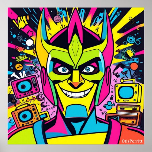 LIVING IN THE EIGHTIES-3 ポスター (正面)